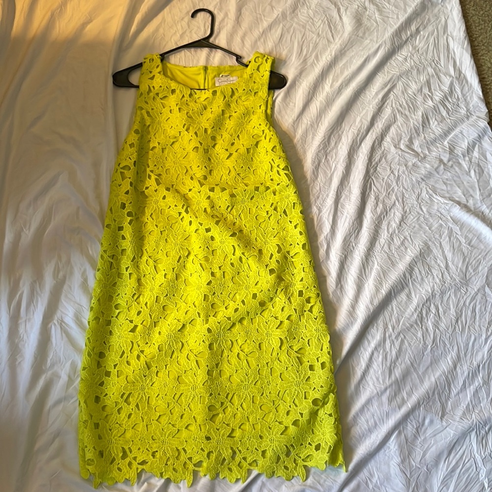Jessica Simpson Women’s Neon Yellow/Green Dress